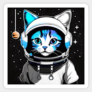 Space Catdet Sticker